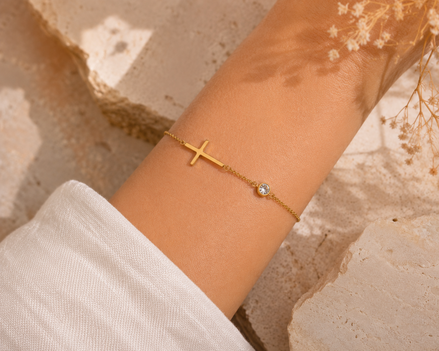 Bracelet croix