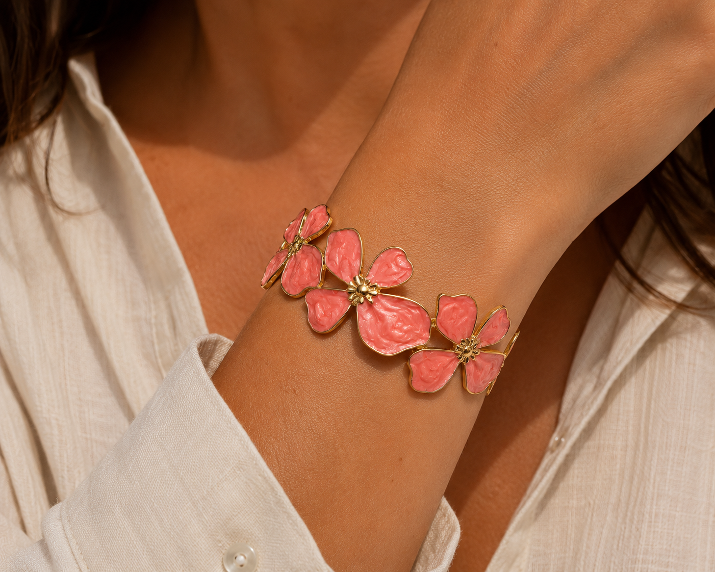 Bracelet floral