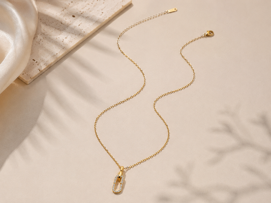 Collier Aura à strass