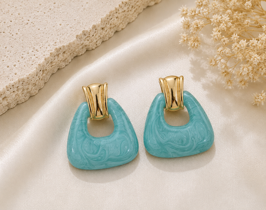 Boucles d'oreilles nacré