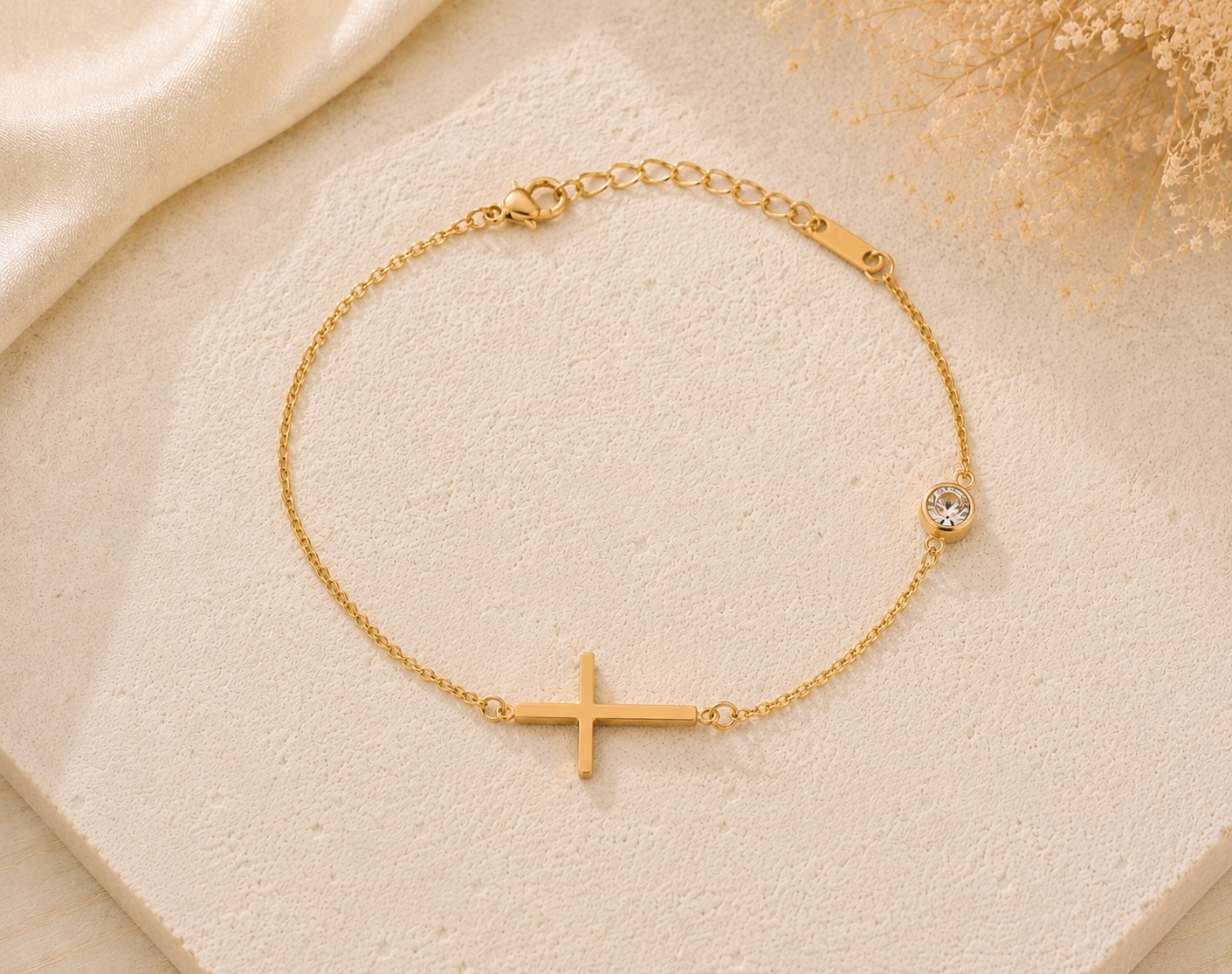 Bracelet croix
