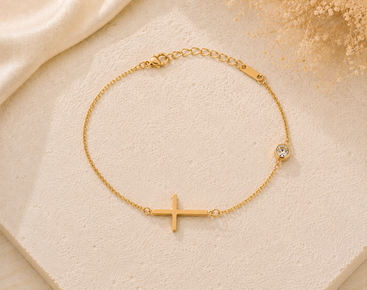 Bracelet croix