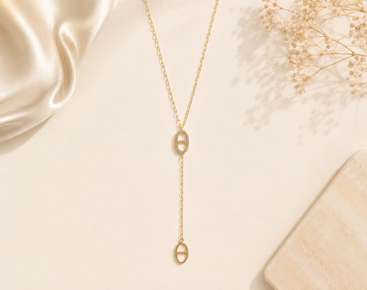 Collier élégance à strass