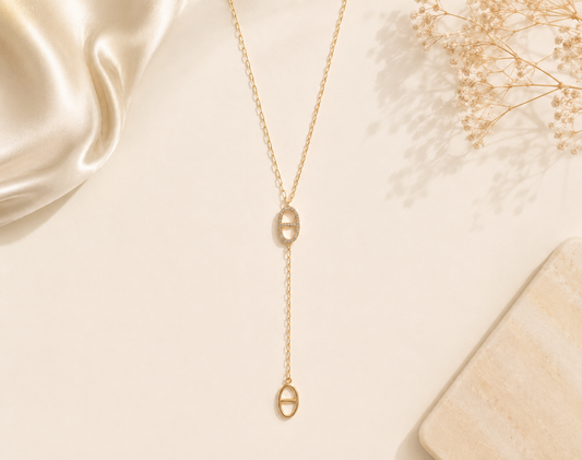 Collier élégance à strass