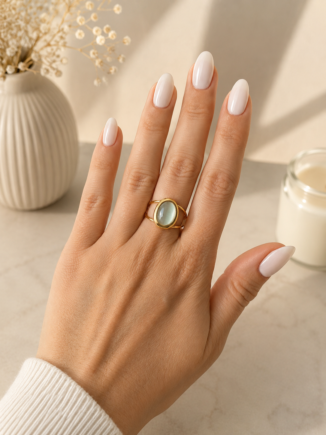 Bague oeil de chat